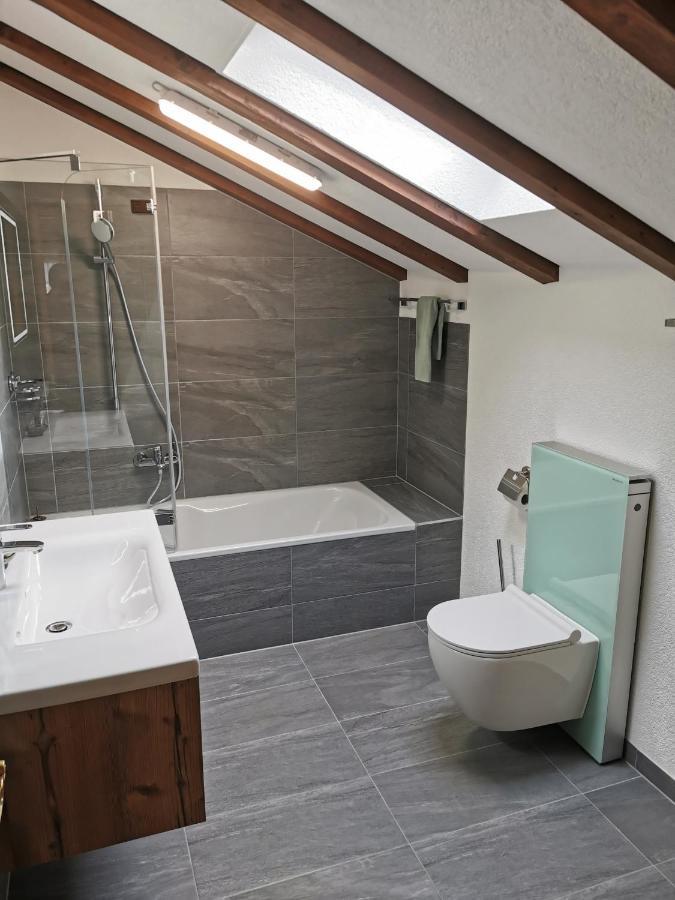 Ferienhaus Adonis Saas-Grund Esterno foto